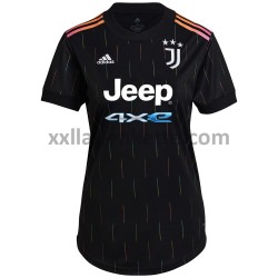 Fußballtrikot Juventus Turin Dame Auswärts 2021-2022 Kurzarm