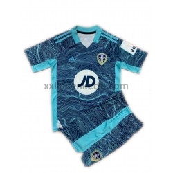 Fußballtrikot Leeds United Torwart Kinder Heim 2021-2022 Kurzarm