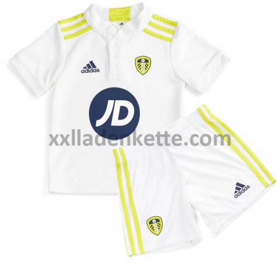 Fußballtrikot Leeds United Kinder Heim 2021-2022 Kurzarm