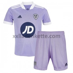 Fußballtrikot Leeds United Kinder Ausweich 2021-2022 Kurzarm