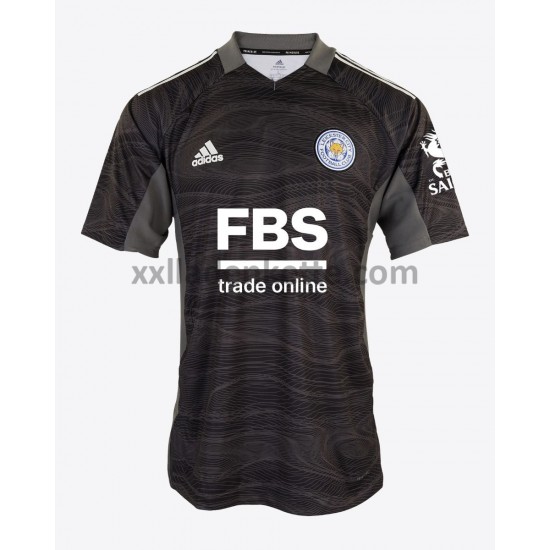 Fußballtrikot Leicester City Torwart Heim 2021-2022 Kurzarm