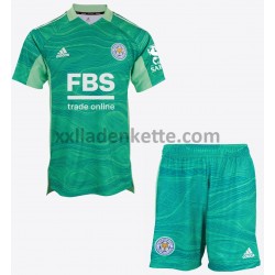 Fußballtrikot Leicester City Torwart Kinder Auswärts 2021-2022 Kurzarm