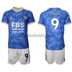 Fußballtrikot Leicester City Jamie Vardy 9 Kinder Heim 2021-2022 Kurzarm