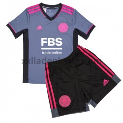 Fußballtrikot Leicester City Kinder Ausweich 2021-2022 Kurzarm