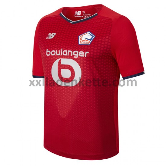 Fußballtrikot OSC Lille Heim 2021-2022 Kurzarm