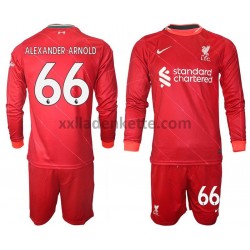 Fußballtrikot Liverpool Alexander Arnold 66 Kinder Heim 2021-2022 Langarm