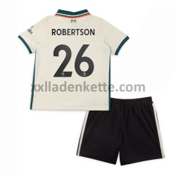 Fußballtrikot Liverpool Andrew Robertson 26 Kinder Auswärts 2021-2022 Kurzarm