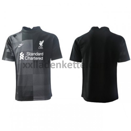 Fußballtrikot Liverpool Torwart Ausweich 2021-2022 Kurzarm
