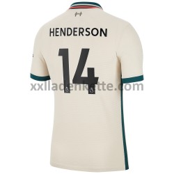 Fußballtrikot Liverpool Henderson 14 Auswärts 2021-2022 Kurzarm