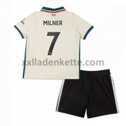 Fußballtrikot Liverpool James Milner 7 Kinder Auswärts 2021-2022 Kurzarm