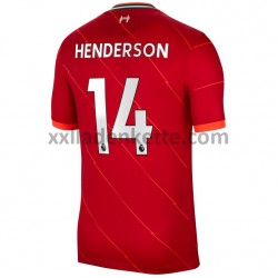 Fußballtrikot Liverpool Jordan Henderson 14 Heim 2021-2022 Kurzarm