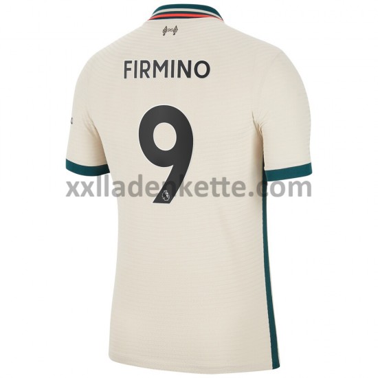 Fußballtrikot Liverpool Roberto Firmino 9 Auswärts 2021-2022 Kurzarm