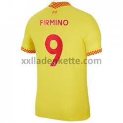 Fußballtrikot Liverpool Roberto Firmino 9 Ausweich 2021-2022 Kurzarm