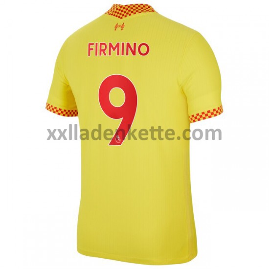 Fußballtrikot Liverpool Roberto Firmino 9 Ausweich 2021-2022 Kurzarm