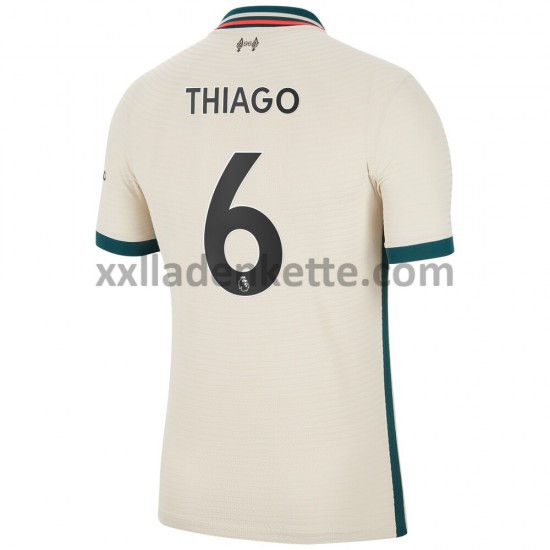 Fußballtrikot Liverpool Thiago Alcantara 6 Auswärts 2021-2022 Kurzarm