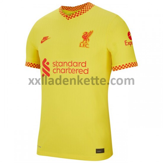 Fußballtrikot Liverpool Ausweich 2021-2022 Kurzarm