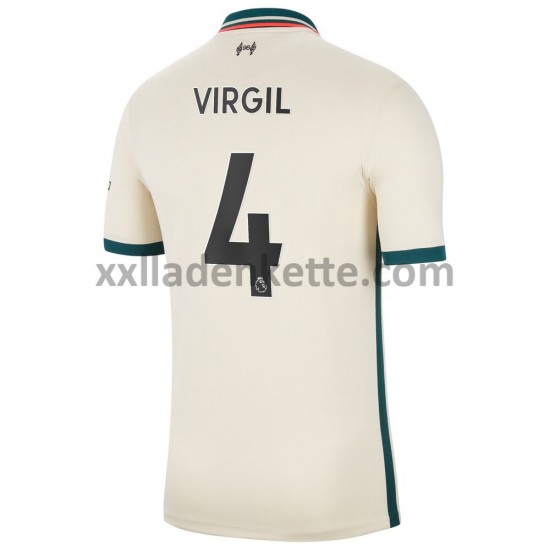 Fußballtrikot Liverpool Virgil van Dijk 4 Auswärts 2021-2022 Kurzarm