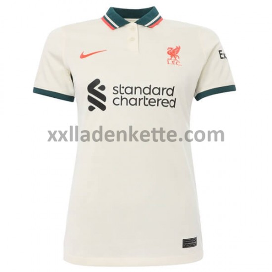Fußballtrikot Liverpool Dame Auswärts 2021-2022 Kurzarm