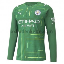 Fußballtrikot Manchester City Torwart Auswärts 2021-2022 Langarm