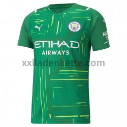 Fußballtrikot Manchester City Torwart Auswärts 2021-2022 Kurzarm