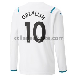 Fußballtrikot Manchester City Jack Grealish 10 Auswärts 2021-2022 Langarm