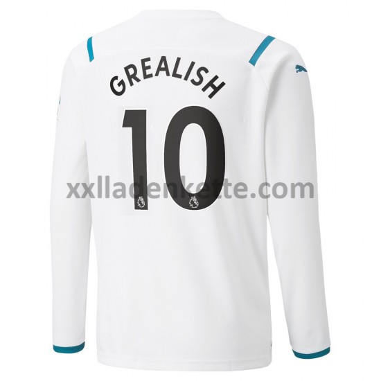Fußballtrikot Manchester City Jack Grealish 10 Auswärts 2021-2022 Langarm