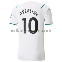 Fußballtrikot Manchester City Jack Grealish 10 Auswärts 2021-2022 Kurzarm