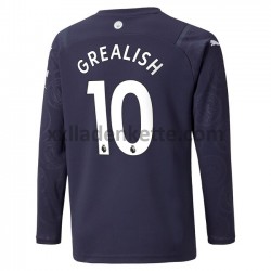 Fußballtrikot Manchester City Jack Grealish 10 Drittes 2021-2022 Langarm