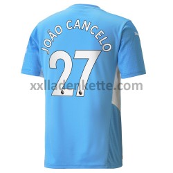 Fußballtrikot Manchester City Joao Cancelo 27 Heim 2021-2022 Kurzarm