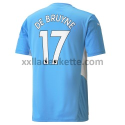 Fußballtrikot Manchester City Kevin De Bruyne 17 Heim 2021-2022 Kurzarm