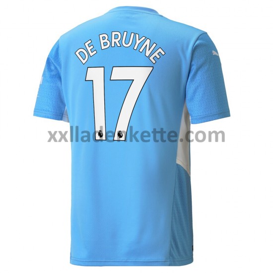 Fußballtrikot Manchester City Kevin De Bruyne 17 Heim 2021-2022 Kurzarm