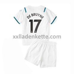 Fußballtrikot Manchester City Kevin De Bruyne 17 Kinder Auswärts 2021-2022 Kurzarm