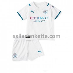 Fußballtrikot Manchester City Kinder Auswärts 2021-2022 Kurzarm