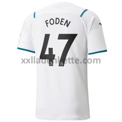 Fußballtrikot Manchester City Phil Foden 47 Auswärts 2021-2022 Kurzarm