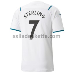 Fußballtrikot Manchester City Raheem Sterling 7 Auswärts 2021-2022 Kurzarm