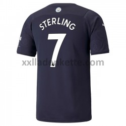 Fußballtrikot Manchester City Raheem Sterling 7 Drittes 2021-2022 Kurzarm