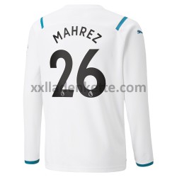 Fußballtrikot Manchester City Riyad Mahrez 26 Auswärts 2021-2022 Langarm