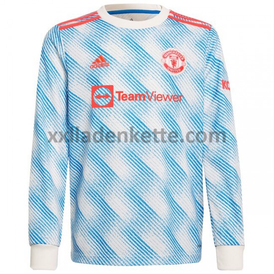 Fußballtrikot Manchester United Auswärts 2021-2022 Langarm