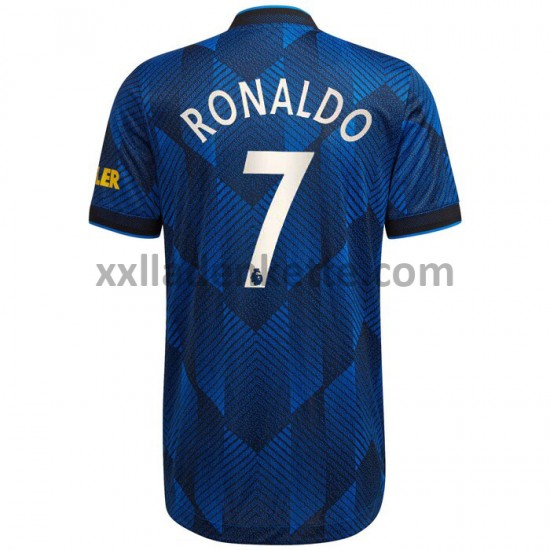Fußballtrikot Manchester United Cristiano Ronaldo 7 Ausweich 2021-2022 Kurzarm