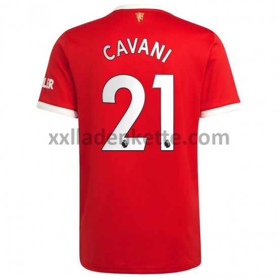 Fußballtrikot Manchester United Edinson Cavani 21 Heim 2021-2022 Kurzarm