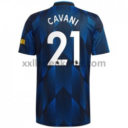 Fußballtrikot Manchester United Edinson Cavani 21 Ausweich 2021-2022 Kurzarm