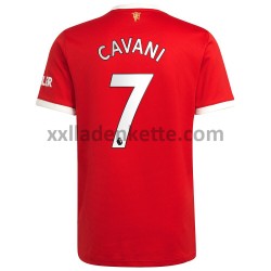 Fußballtrikot Manchester United Edinson Cavani 7 Heim 2021-2022 Kurzarm