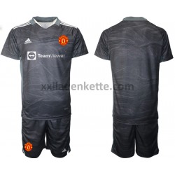 Fußballtrikot Manchester United Torwart Kinder Auswärts 2021-2022 Kurzarm