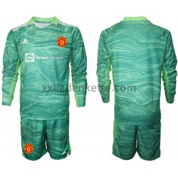 Fußballtrikot Manchester United Torwart Kinder Ausweich 2021-2022 Langarm