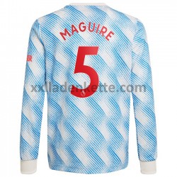 Fußballtrikot Manchester United Harry Maguire 5 Auswärts 2021-2022 Langarm