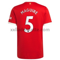 Fußballtrikot Manchester United Harry Maguire 5 Heim 2021-2022 Kurzarm