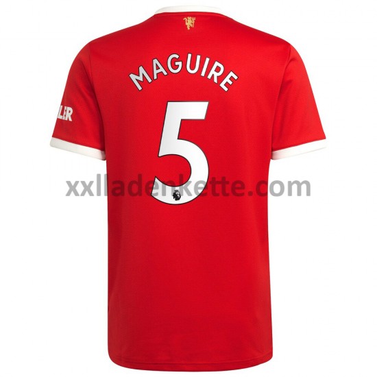 Fußballtrikot Manchester United Harry Maguire 5 Heim 2021-2022 Kurzarm