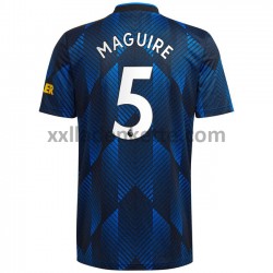 Fußballtrikot Manchester United Harry Maguire 5 Ausweich 2021-2022 Kurzarm