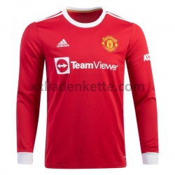 Fußballtrikot Manchester United Heim 2021-2022 Lang Kurzarm