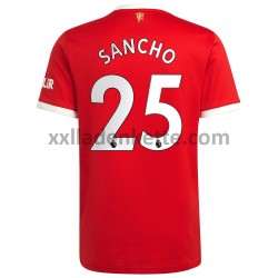 Fußballtrikot Manchester United Jadon Sancho 25 Heim 2021-2022 Kurzarm